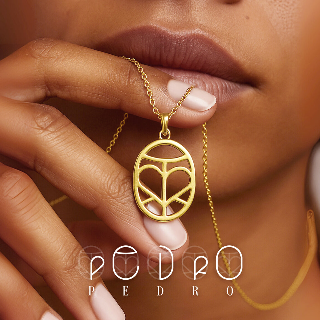 Custom Ovaal Monogram Ketting met Naam/Namen