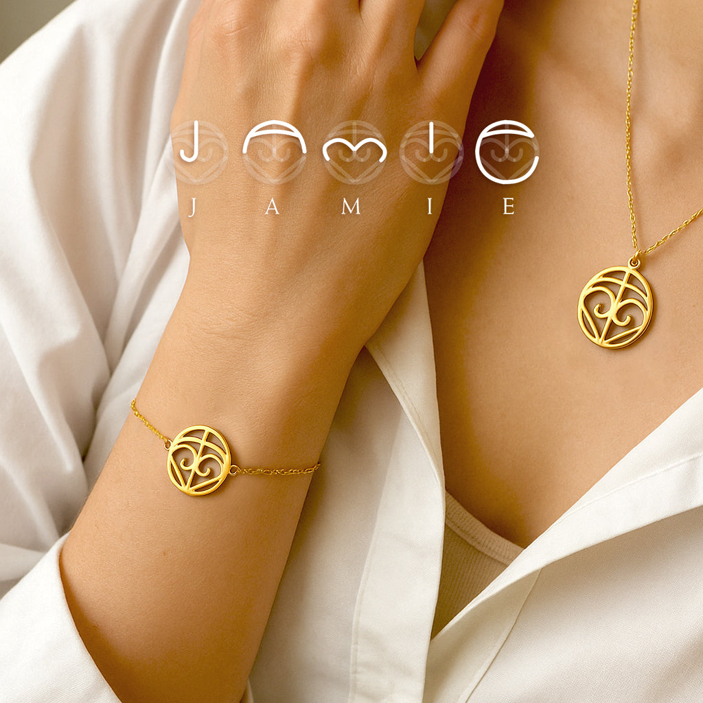 Custom Monogram Set | Ketting & Armband
