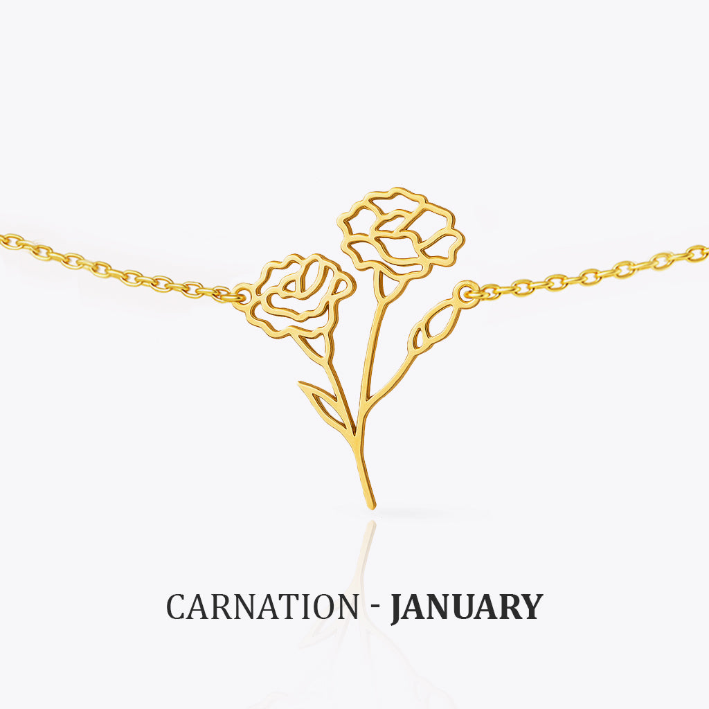 Geboortebloem Armband