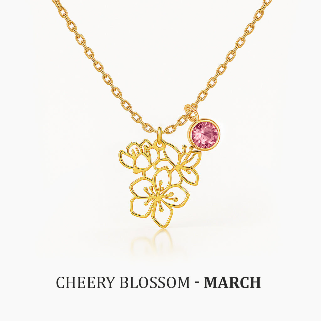 Geboortebloem Ketting