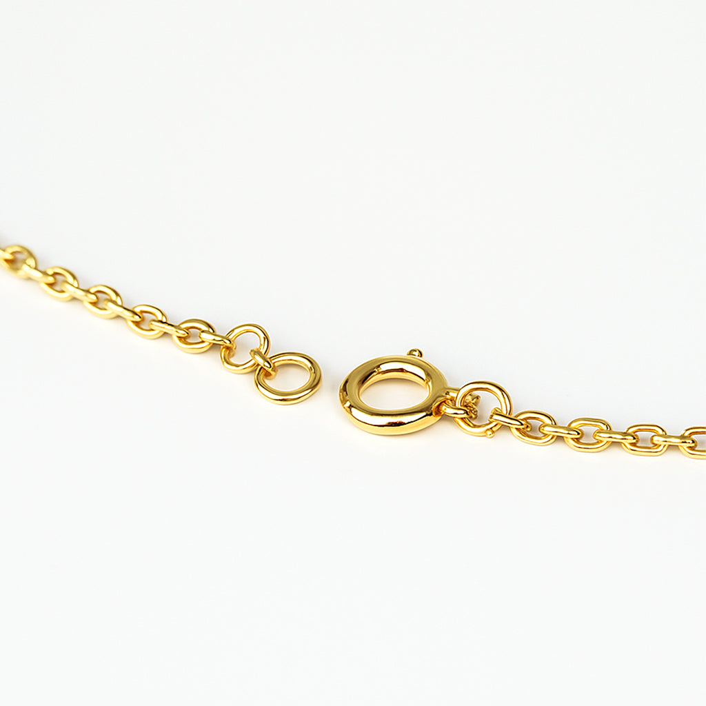 Custom Diamant Monogram Armband met Naam/Namen